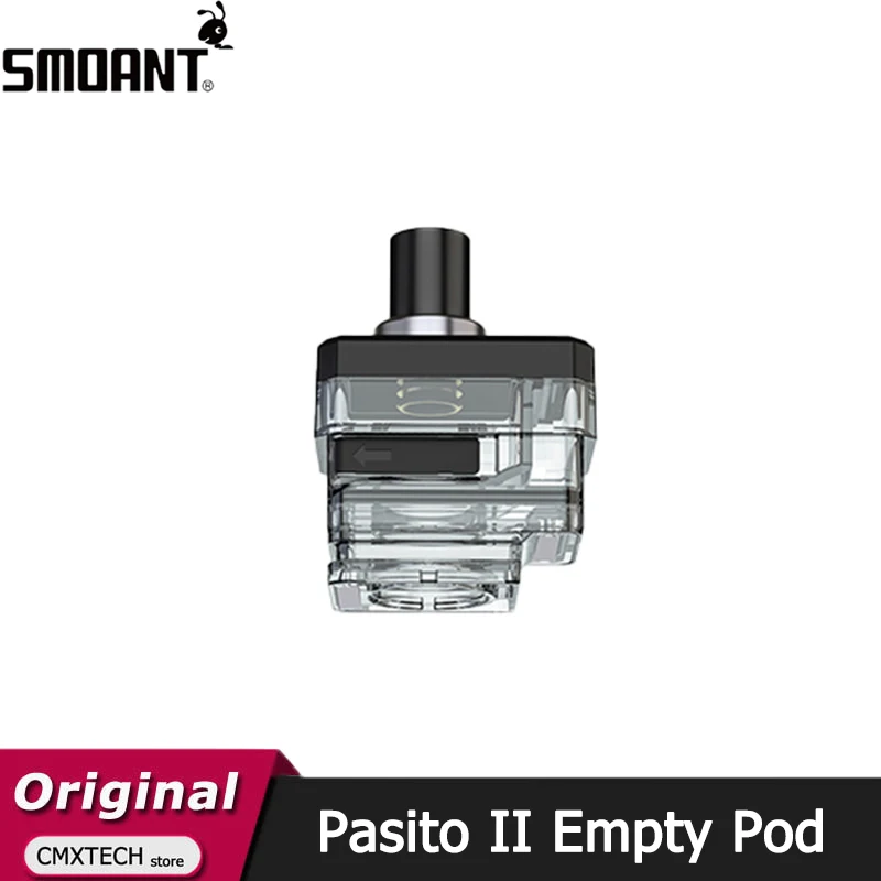 Original Smoant Pasito II Empty Pod Cartridge 6ml Capacity for E Cigarette Smoant Pasito II Kit Vape