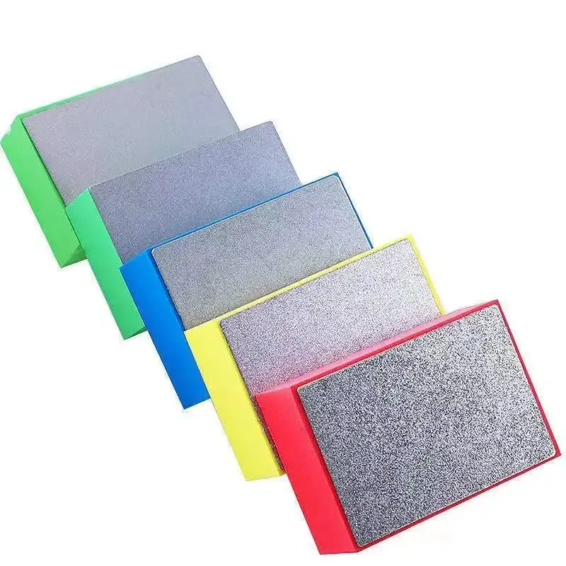 Diamond Hand Polishing Pads Tile Glass Abrasive Grinding Block Pad Stone Marble Ceramic Abrasive Sanding Disc Polisher Tools