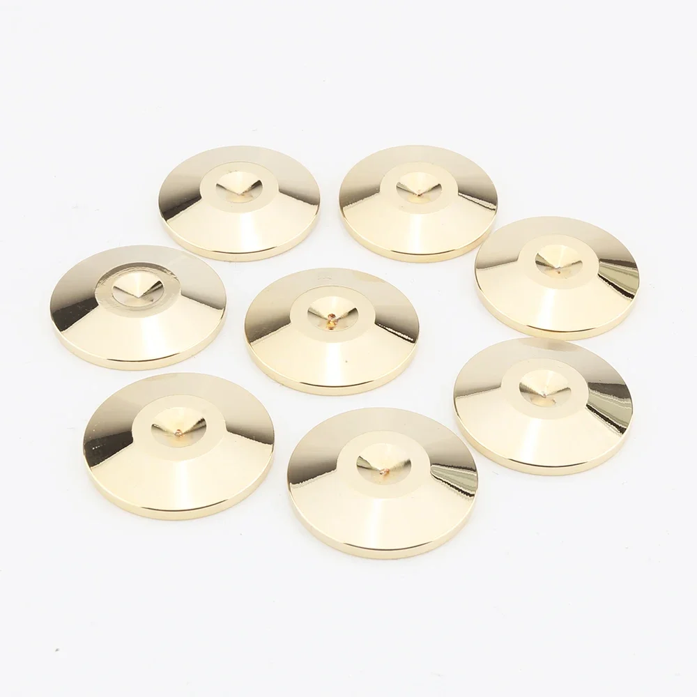 4x قاعدة حامل ذهبية لمكبر صوت CD Amp