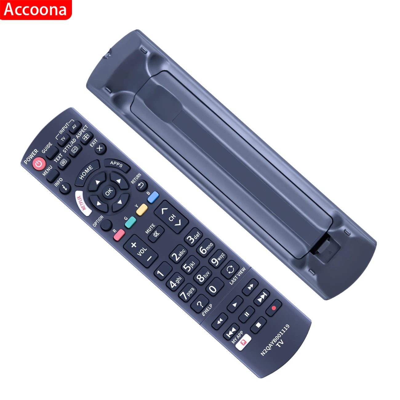 جهاز التحكم عن بعد لباناسونيك TX-L24XW6 N2QAYB001119 TH-43EX600AViera LED HDTV