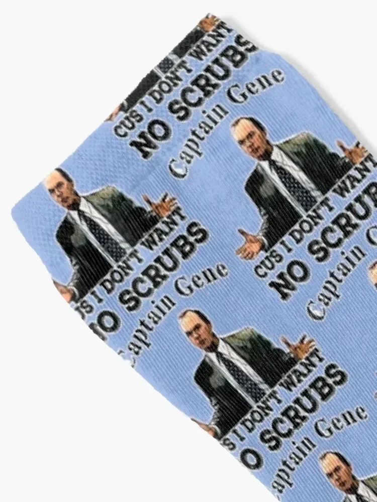 The Other Guys Movie Quote Captain Gene No scrubs Socks Wholesale winter thermal Girl'S Socks Men's