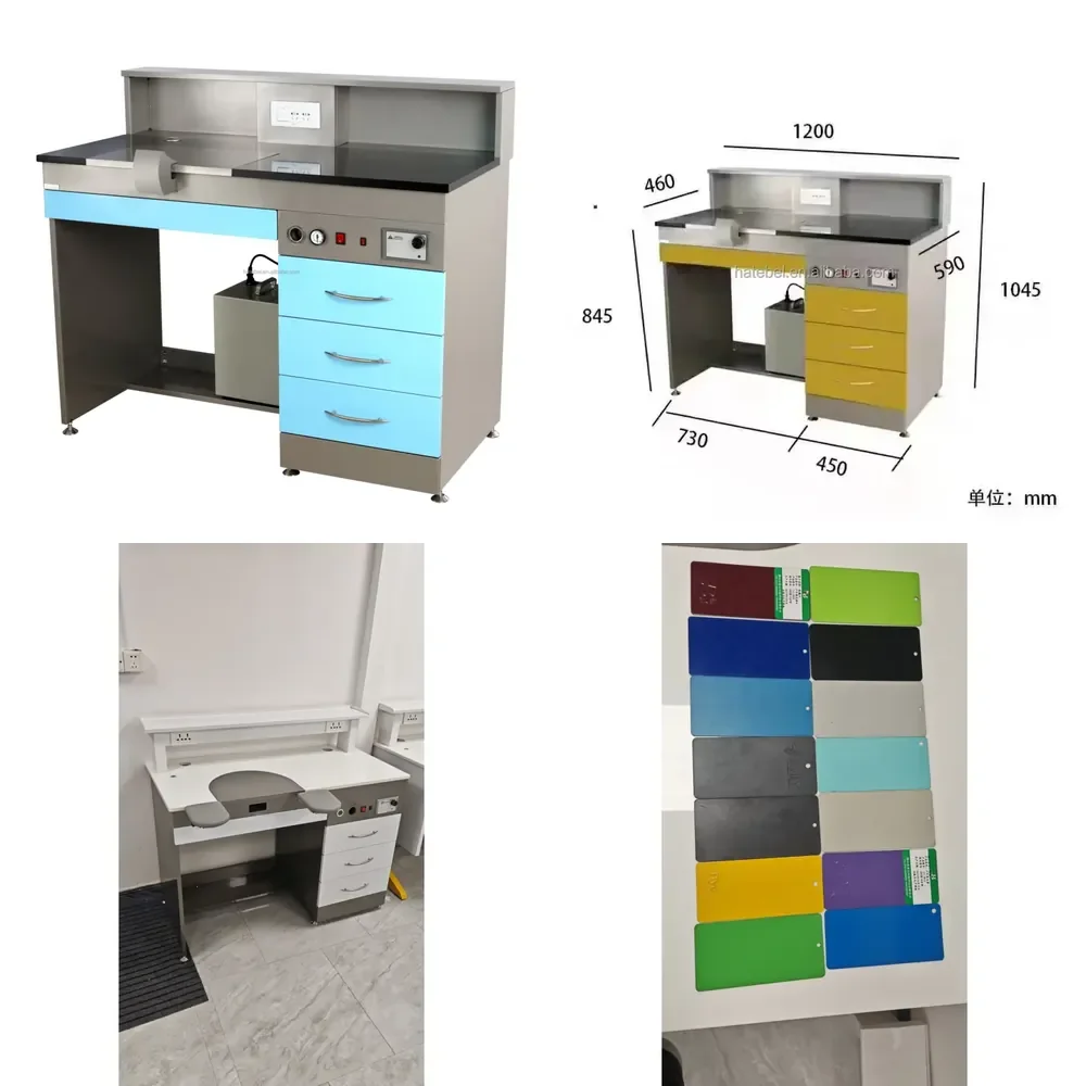 【2026】 1.2m Multiple Colors Laboratory Furniture Customizable Lab Bench Single Technician Workstation