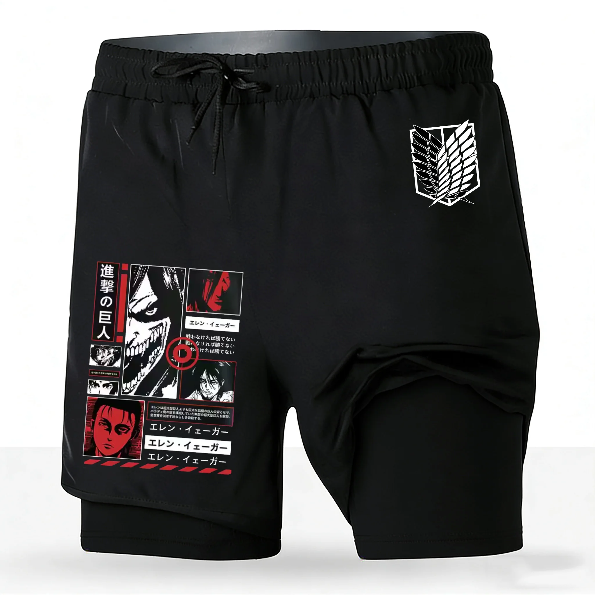 shorts-de-corrida-2-em-1-attack-on-titan-com-estampa-levi-ackerman-asas-da-liberdade-secagem-rapida-para-treino-atletico-novo-2026-unissex