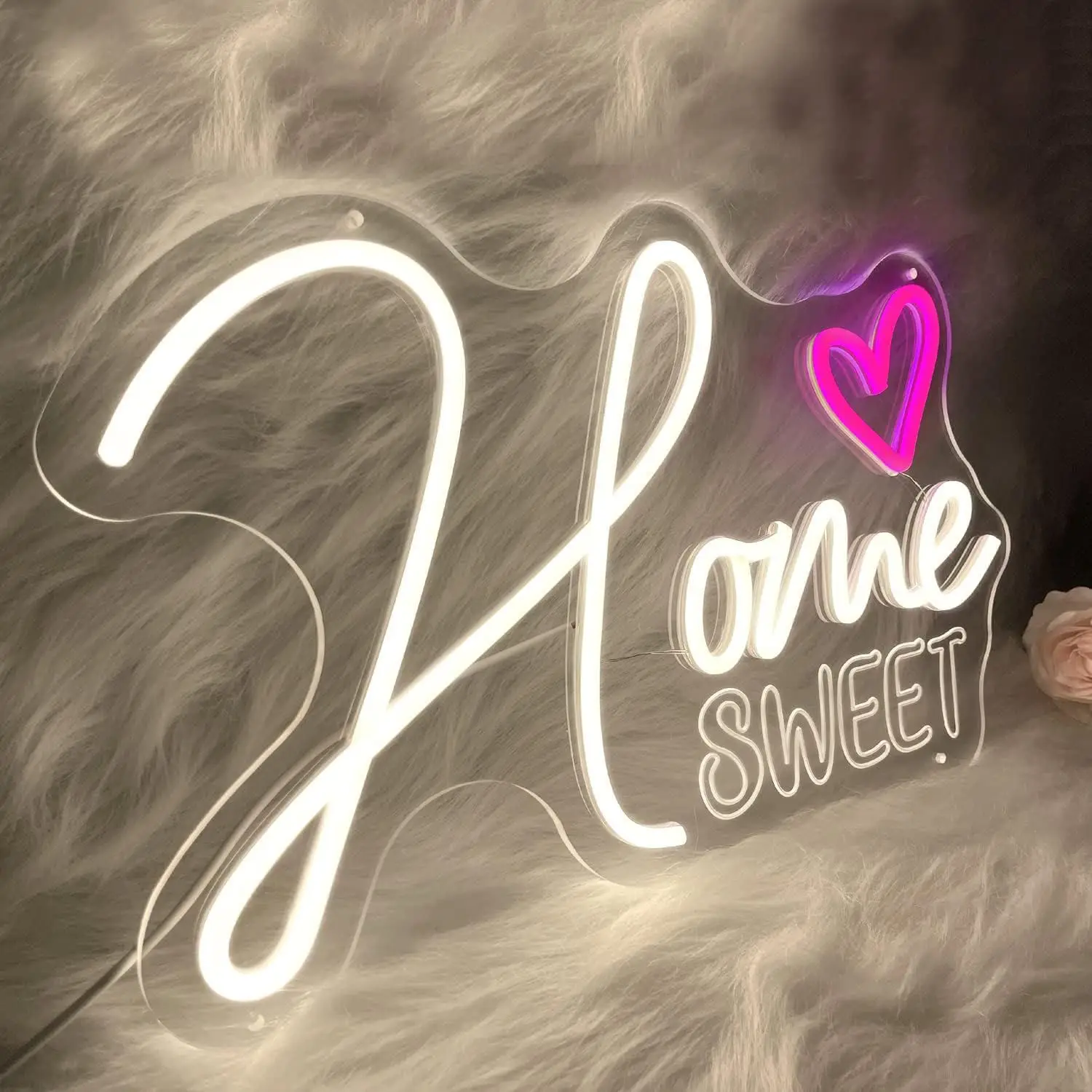 home sweet neon signs,USB LED neon light sign,for wall decorations,Bedroom, living room, bar,A gift for a friend