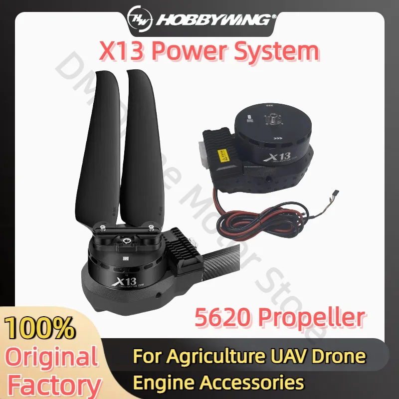 Hobbywing X13 Power System Motor 5620 Propeller Folding Brushlesss Droned Motor Load Agricultural Spraying Drone UAV Accessories