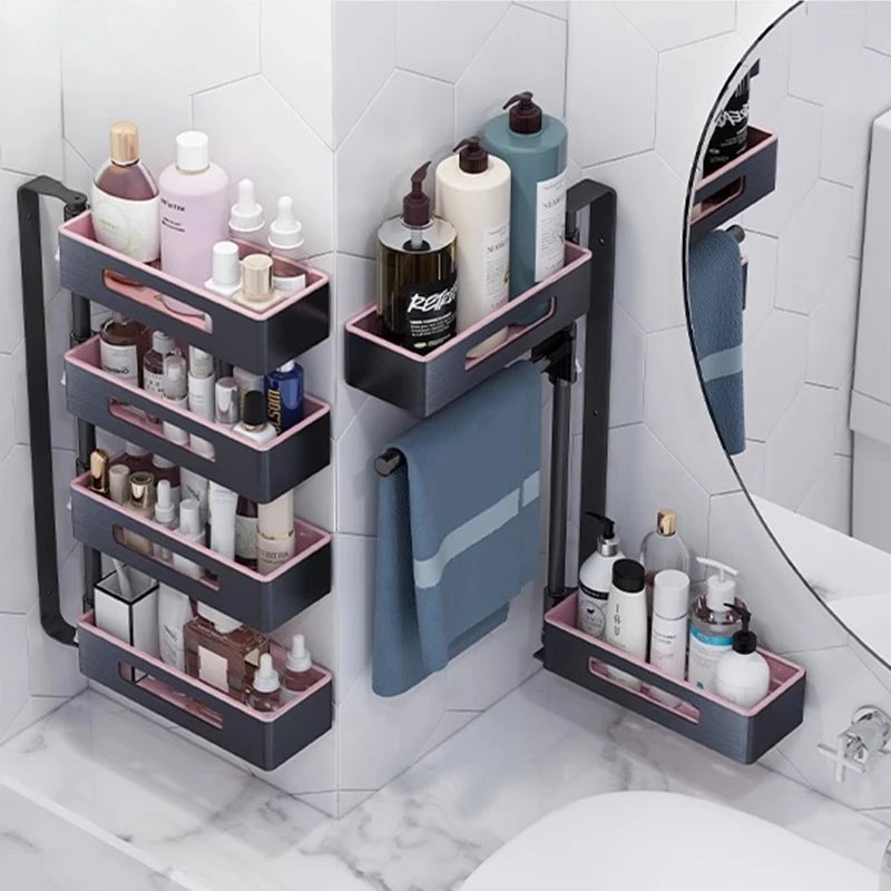 

Toilet rack Bathroom wall hanging sink No punching
