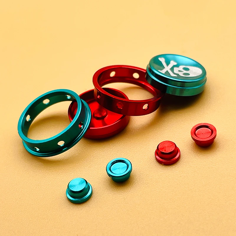 DSX Hot Bone v2 Style 510 Drip Tip With Power Switch Button Set Aluminum Material For Dotaio v2 Vape Mod Accessories