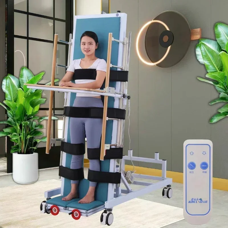 Electric standing nursing bed training strap rehabilitation bed anti-foot sagging