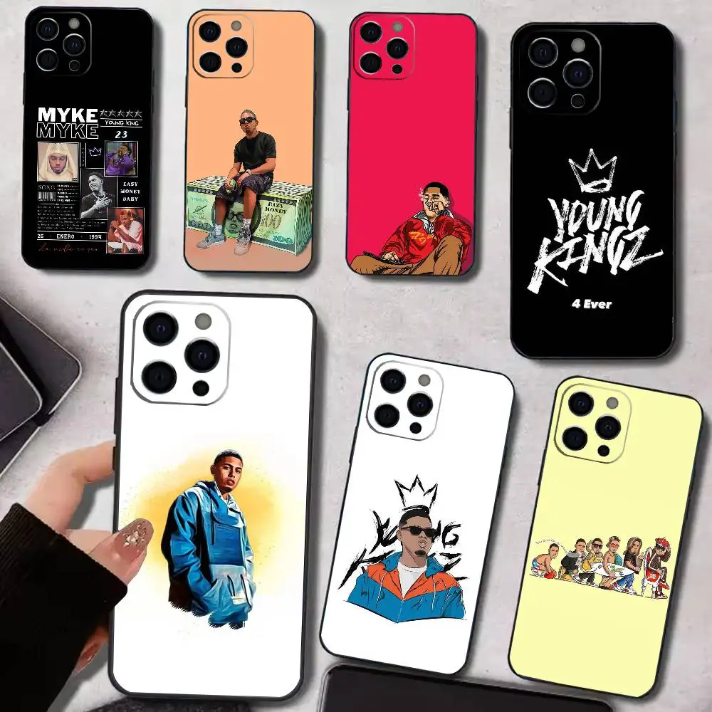 

Rapper M-Myke T-Towers Phone Case Silicone Soft For IPhone 17 16 15 14 13 12 11 X XR Plus Pro Max Plus
