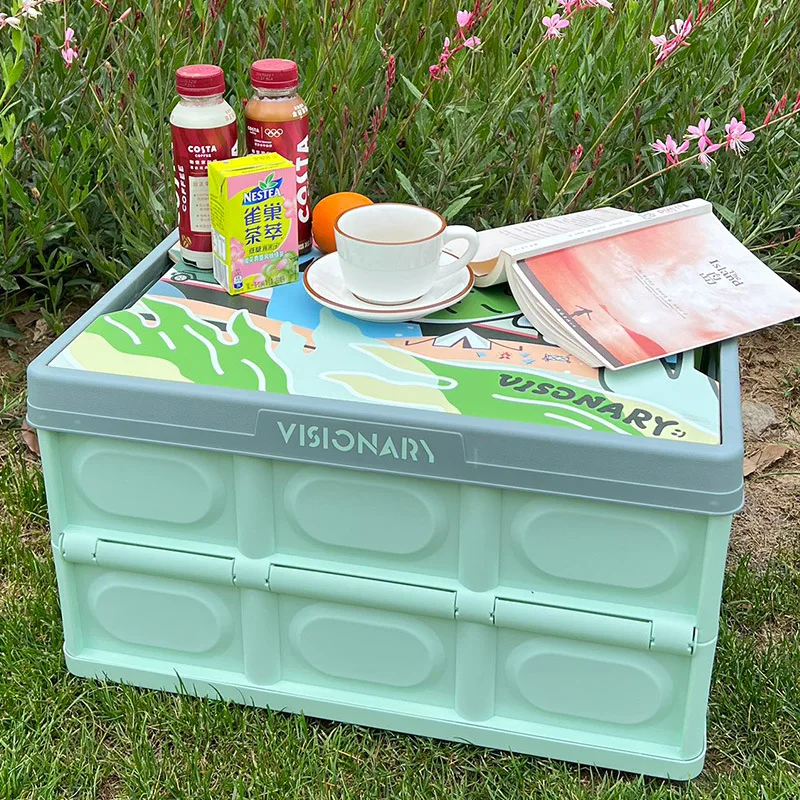 

Outdoor folding storage box indoor decorative gift storage box car trunk boxes for bedroom organizer