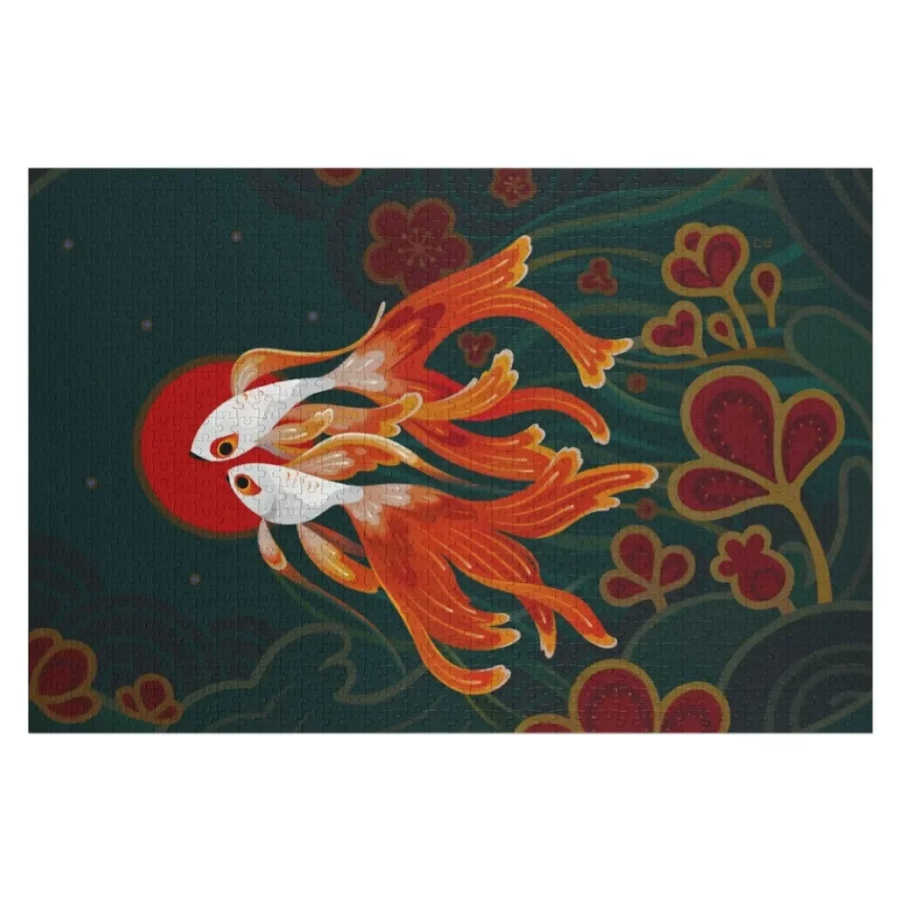 Two comets Jigsaw Puzzle Personalized Toy Wood Adults Custom Gifts Wooden Name Custom Personalized Puzzle