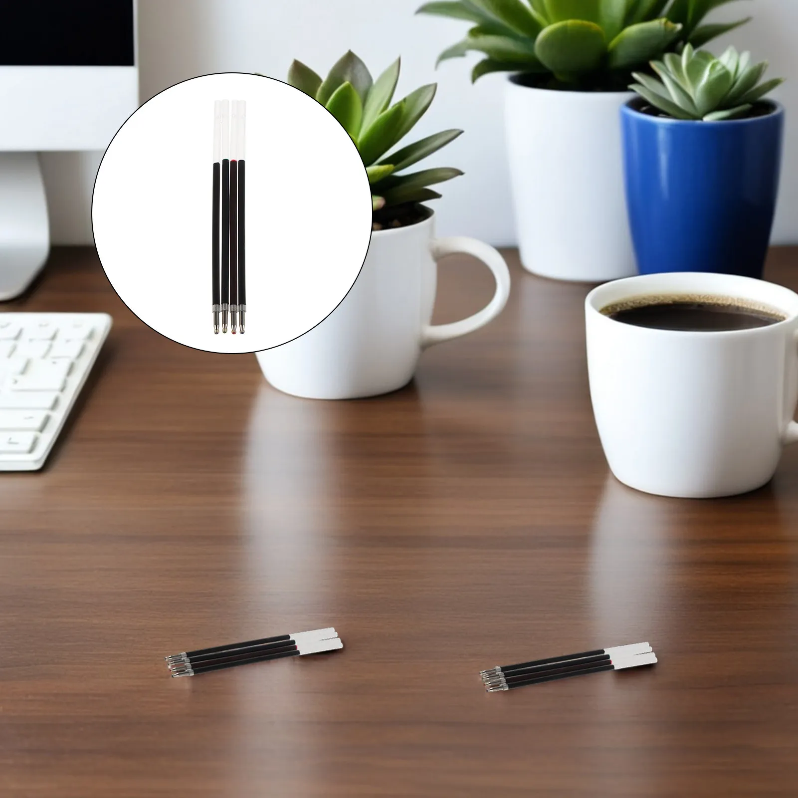 

Набор из 40 сменных стержней для шариковых ручек 0,7 мм, разноцветные чернила для ручек Click, для офиса, школы, рисования, канцелярские принадлежности, гладкое письмо