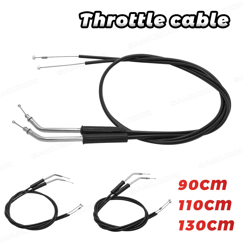 

Стальные провода, трос дроссельной заслонки для Harley Davidson Sportster XL1200 883 Dyna Road King Electra Glide