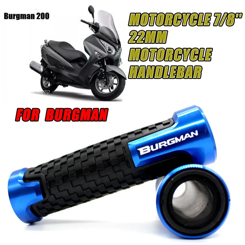 For Burgman 650 2013 2014 2015 2016 2017 2018 2019 Motorcycle Accessories Handle grips 7/8''22mm handlebar grip Hot sale