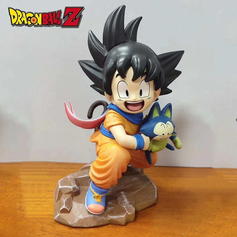 10 см Dragon Ball Kawaii фигурка детства Сон Гоку Hold Puaru фигурки героев аниме модель куклы коллекция украшение для рабочего стола игрушка