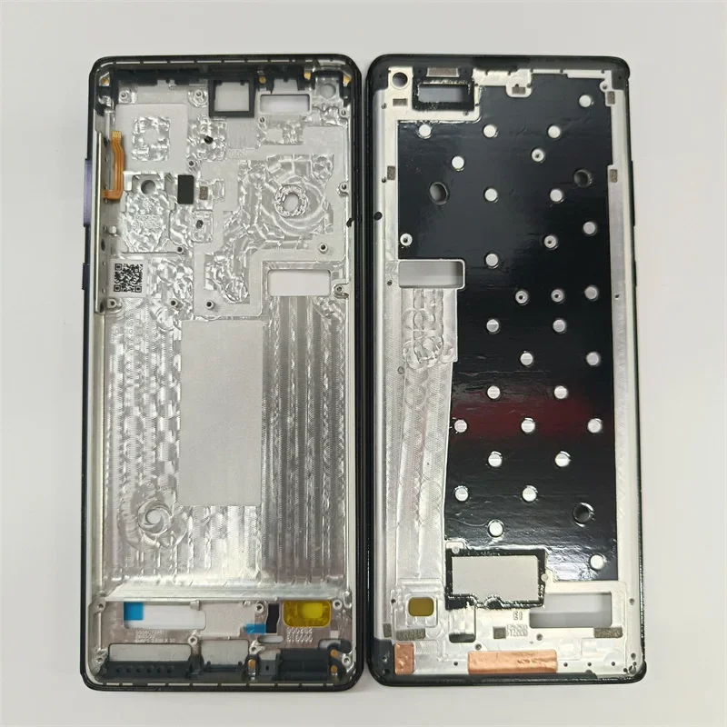 Housing Middle Frame LCD Bezel Plate Panel Chassis For Motorola Moto Edge Plus Phone Metal Middle Frame Repair Parts