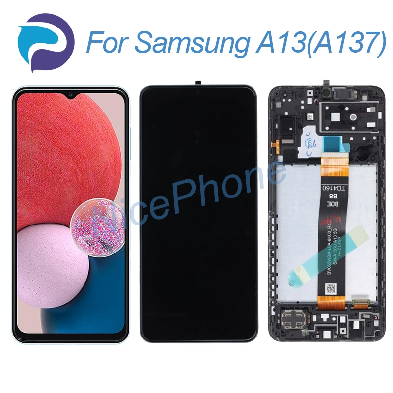 

For Samsung A137 LCD Screen + Touch Digitizer Display 2408*1080 SM-A137F/DSN/FDS A137 LCD Screen display