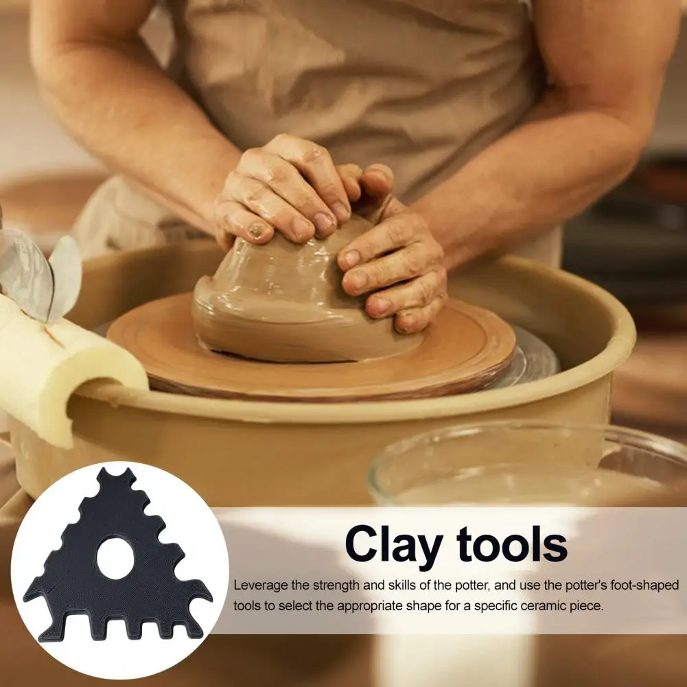 Versatile Pottery Rib Shaping Tools for Ceramics Clay Sculpting Trimming DIY Smoothing Texture Ribs Hand Building Tool