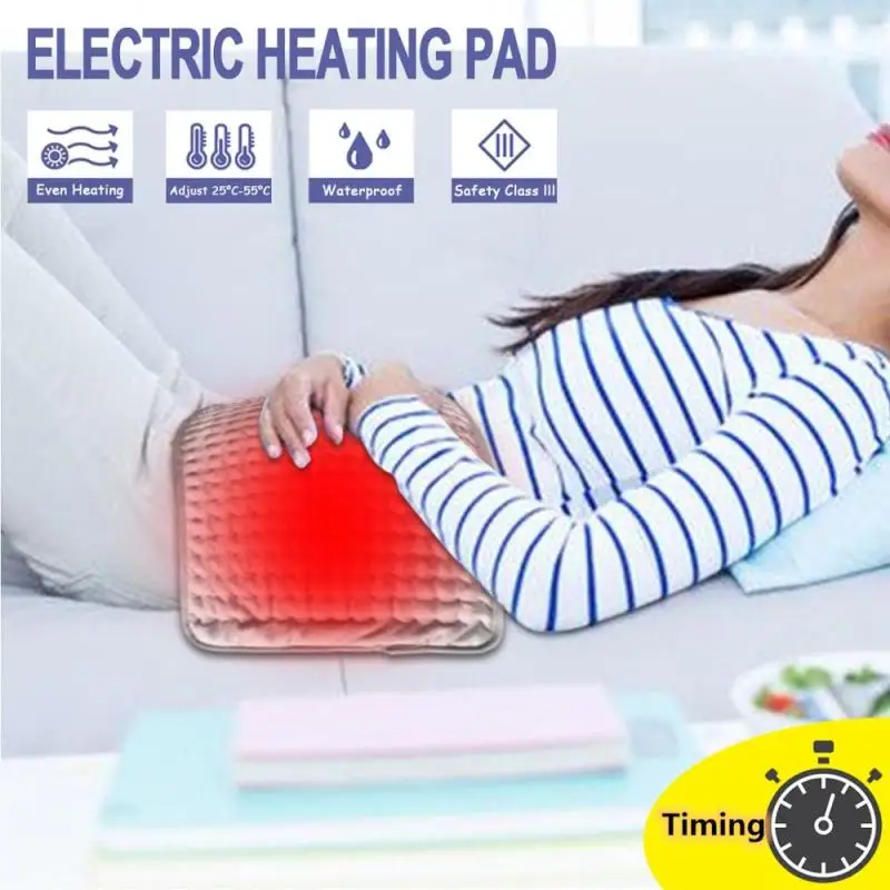 110/220V Electric Blankets Heating Pad Abdomen Waist Back Pain Relief Winter Warmer Heat Controller for Shoulder Neck Heatingpad