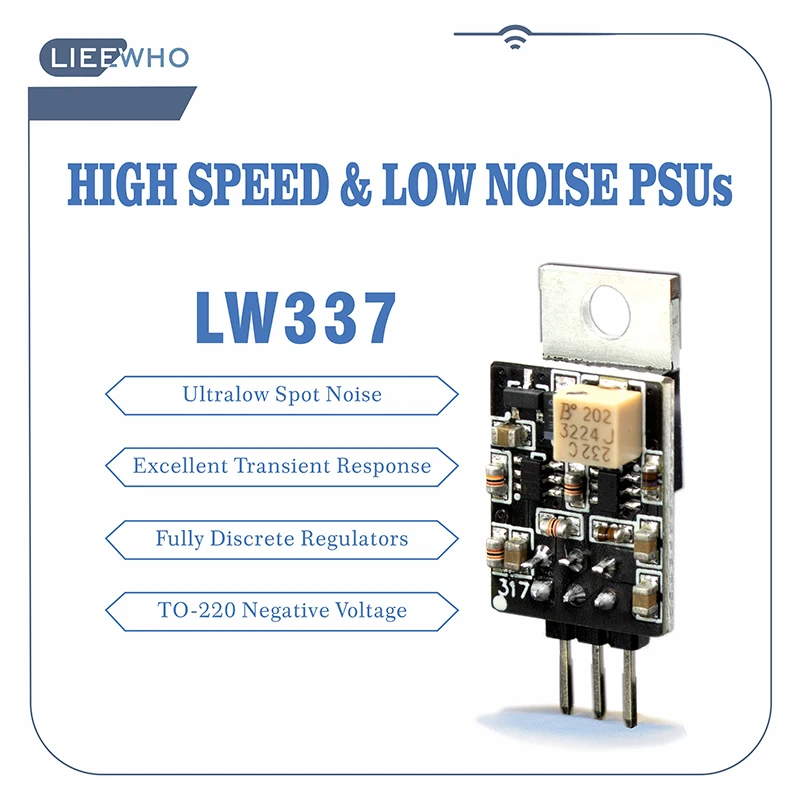 

LIEEWHO| LW337 Discrete VoltageI Regulator /Upgrade/LM337/LT337 /Voltage-Regulator Tube Original / for audio