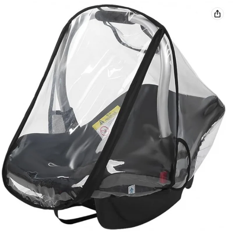 

[] Car Safety Seat Universal Rain Cover Baby Trolley Rain Cover Baby Stroller Rain Cover