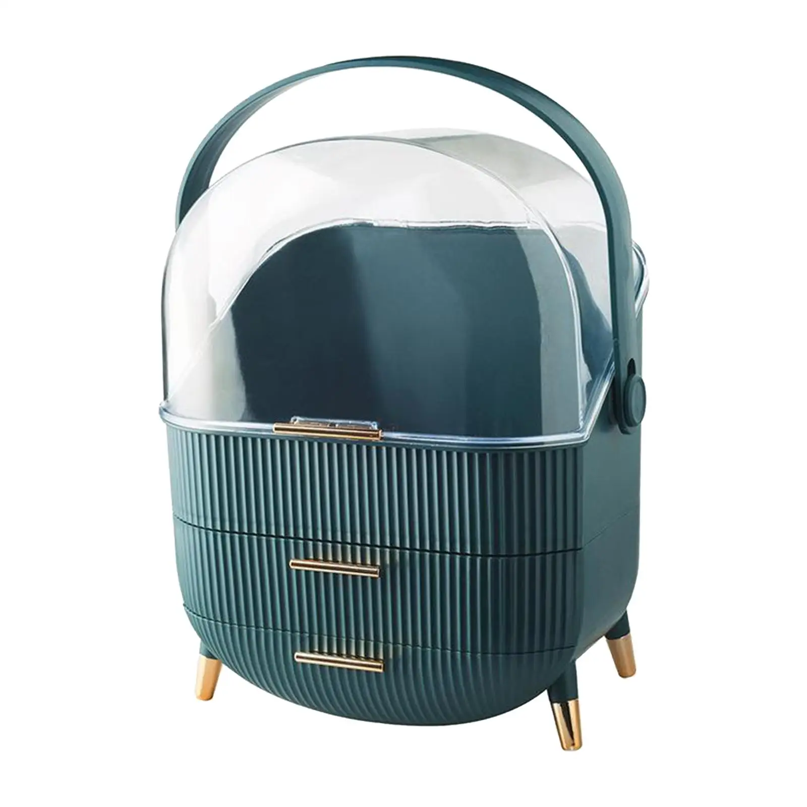 حافظة ماكياج للسفر ، منظم تخزين مستحضرات التجميل