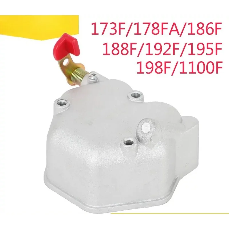 Air Cooled Diesel Generator Accessories 170F 173F 178F 186F 186FA 188F 192F Cylinder Head Pressure Relief Valve Cover