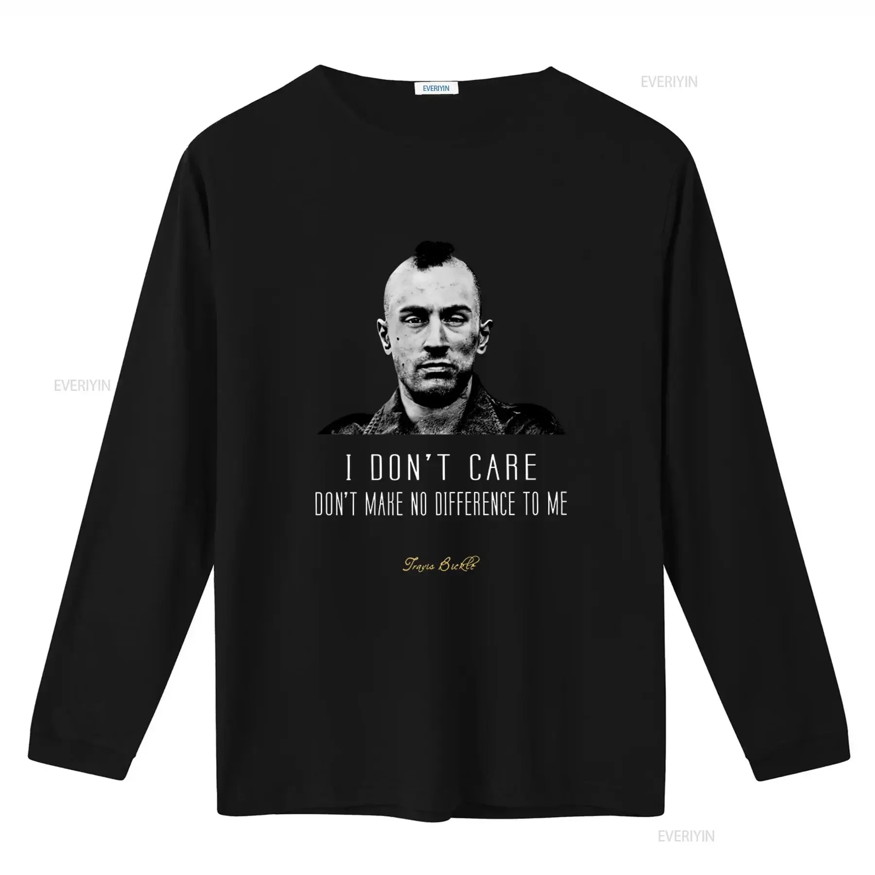 Travis Bickle Taxi Driver Inspired T Shirt Robert De Niro Available in Multiple Sizes I Don't Care Design vintage Washed