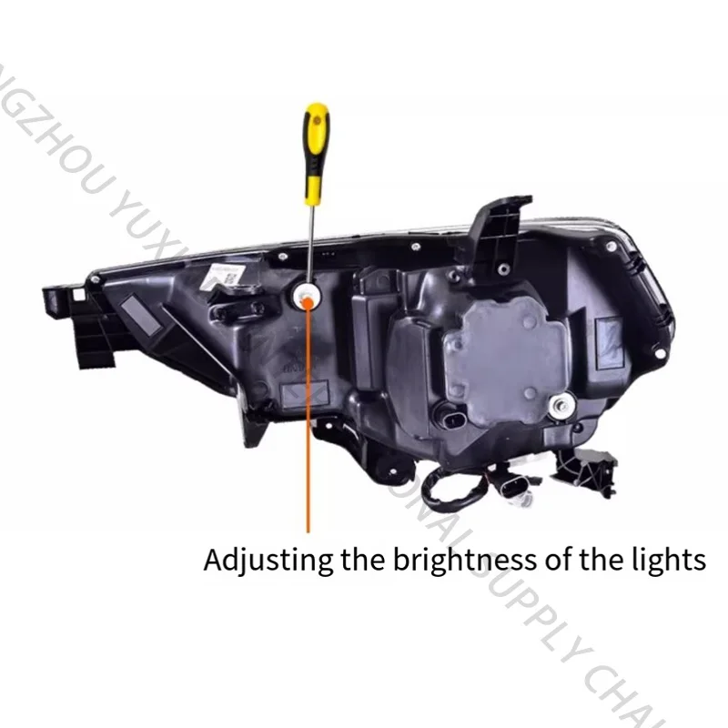 السيارات LED المصابيح الأمامية الجمعية سيارة رئيس ملحقات المصابيح أجزاء لتويوتا 4 عداء 2014-2020 نمط جديد أضواء LED بالجملة