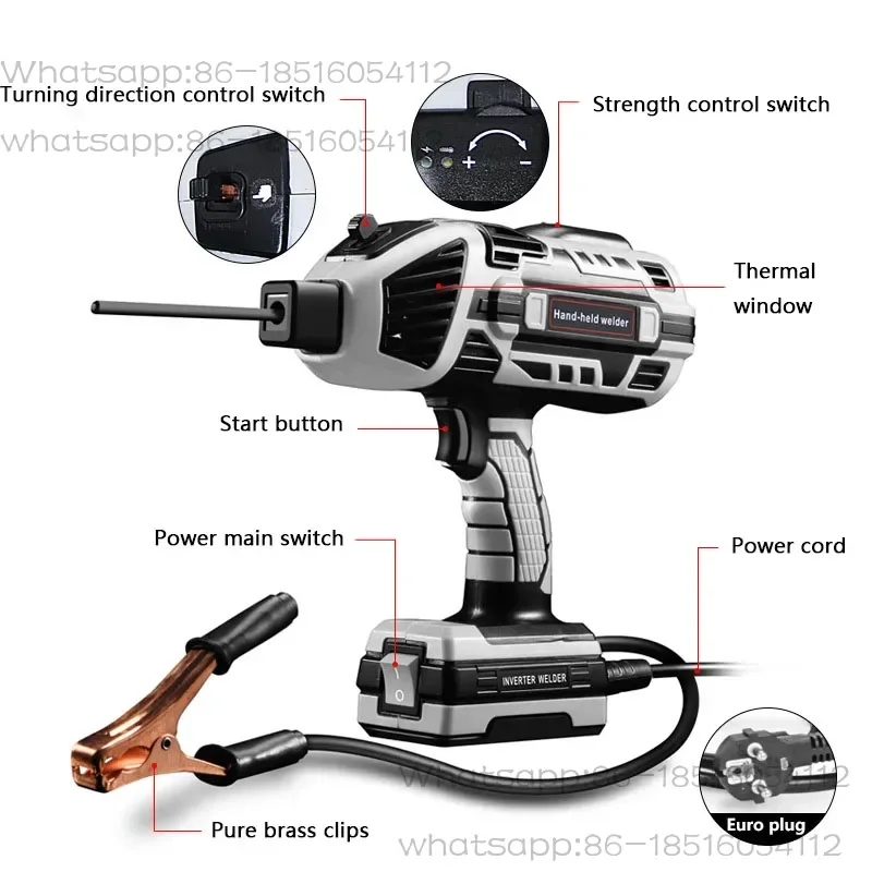 Multifunctional Small Handheld Electric Welding Machine Household Mini Portable Inverter Welding Machine