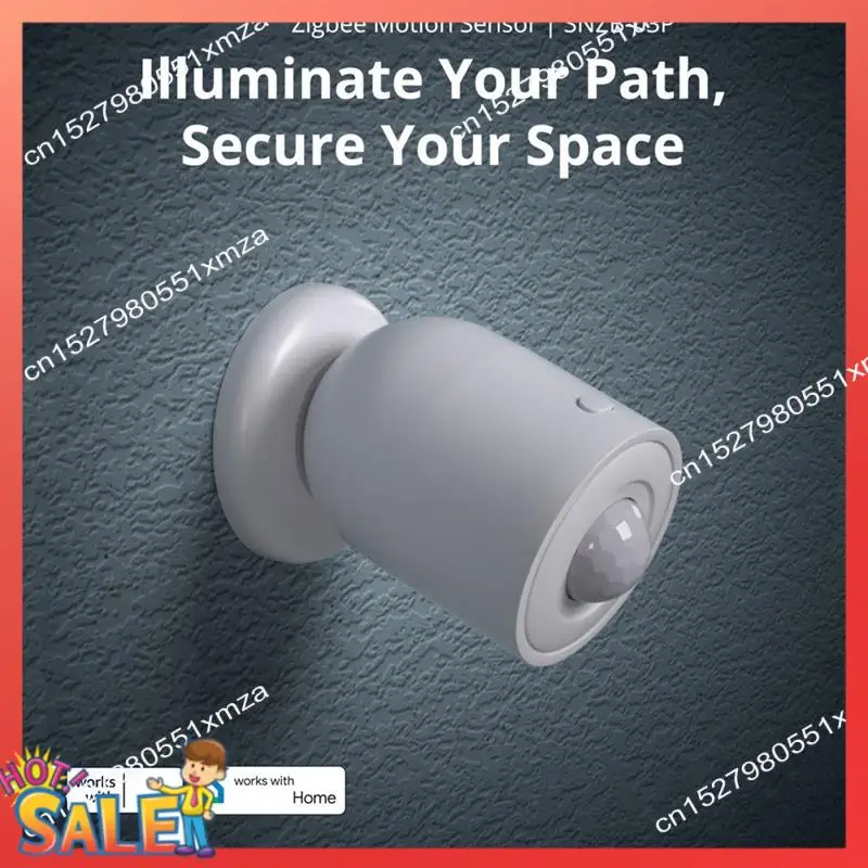 ABCL Zigbee Sensore di movimento Sensore di presenza umana Allarme di rilevamento a infrarossi Smart Home per Alexa Google Home Smartthings Alice