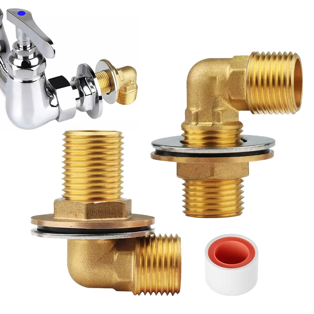 تركيب أدوات إعداد المطبخ كما هو موضح، مجموعة أدوات التثبيت، وصلات الكوع 90 درجة متوافقة مع الأحواض