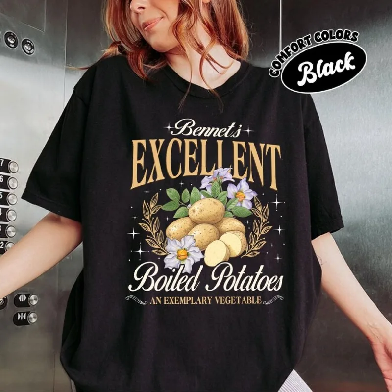 T-shirt Pride and Prejudice Jane Austen - T-shirt divertente per appassionati di libri T-shirt moda casual unisex nuovo stile quattro stagioni