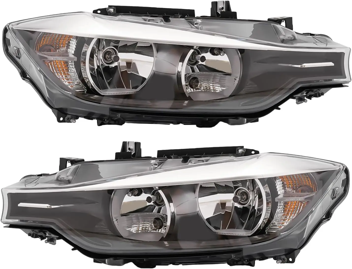 

Для 2012 2013 2014 2015BMW 320i/325i/328i галогенная фара в сборе с лампочками, левой водительской и правой передней фарой со стороны пассажира