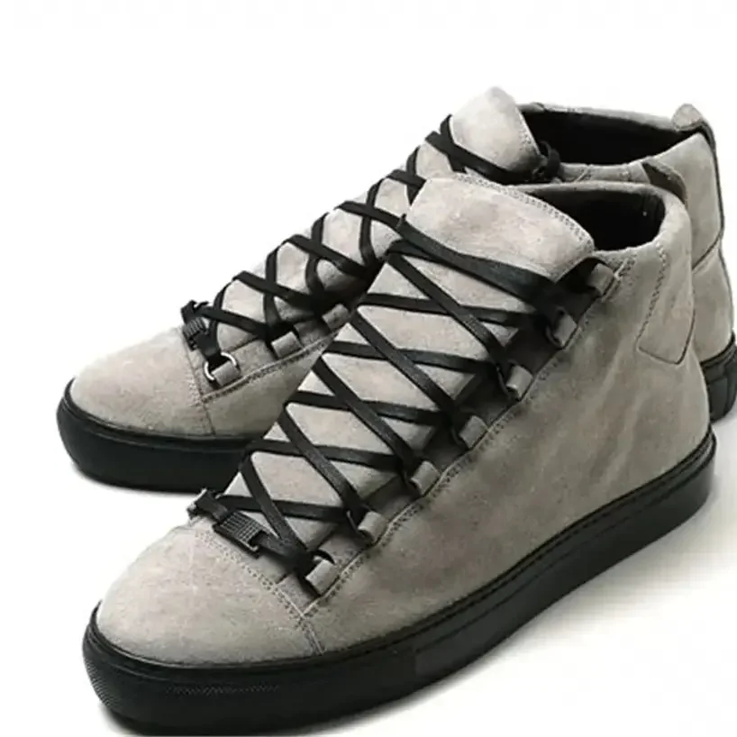 

Casual Leather Flat Lace Up Personalized Running Trainer Daily Shoes