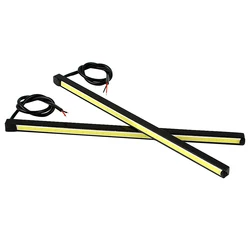 20.5cm Car-styling Daytime Running lights Fog Lamps COB Universal Light Source Car DRL Auto Accessories LED