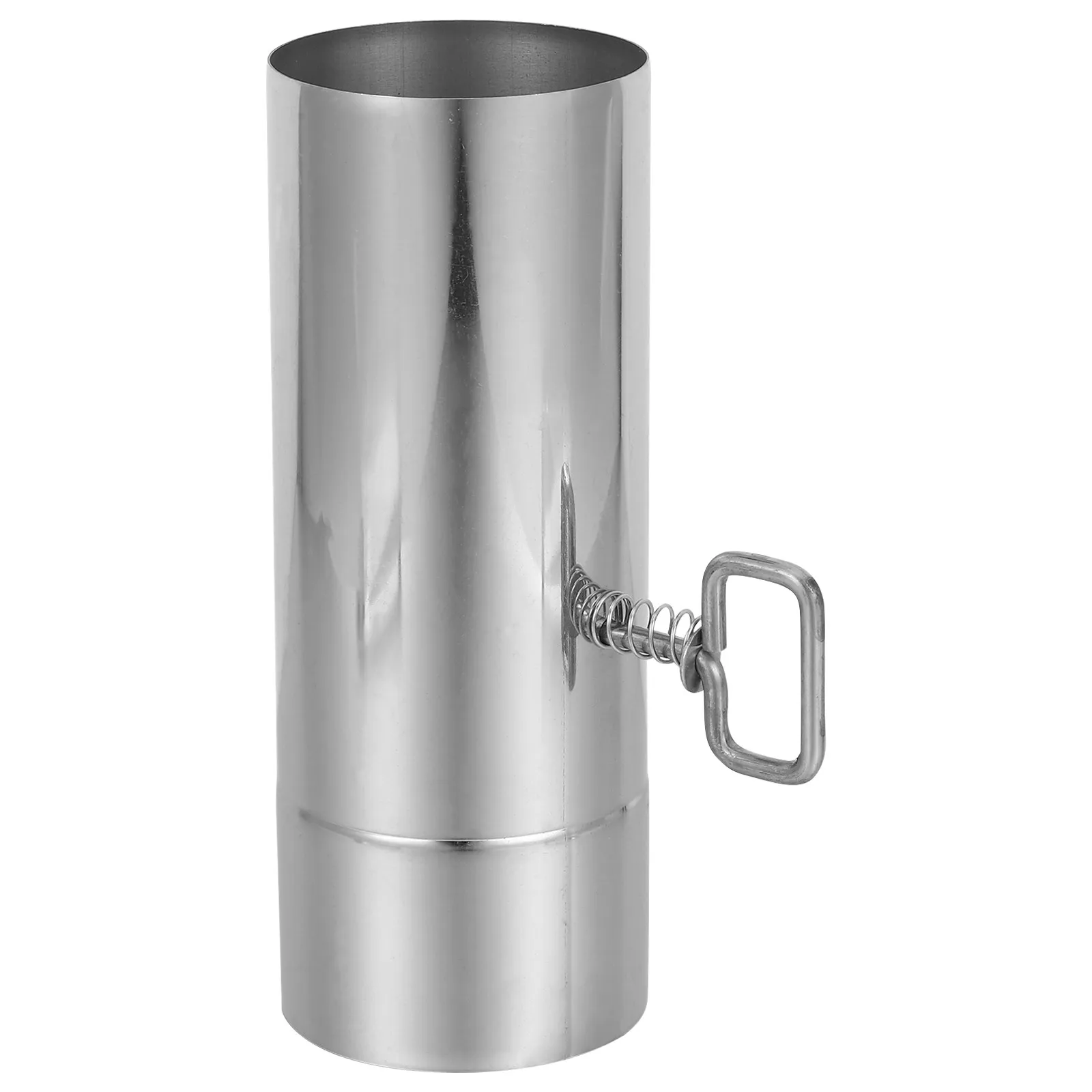 

76Mm Stainless Steel Stove Pipe Heat Resistant Adjustable Damper Camping Tent Stove Chimney Pipe Fireproof Chimney Barrier