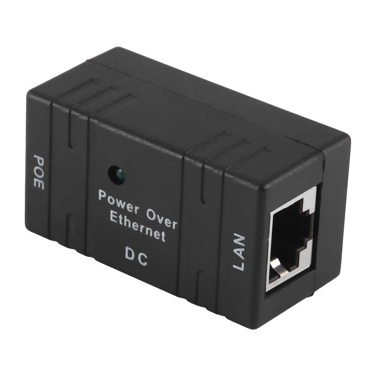 Poe Splitter Injector Passive Dc Power Over Ethernet Rj45 10/100Mbp Wall Mount Adapter สําหรับ Lan Network Security กล้อง Ip