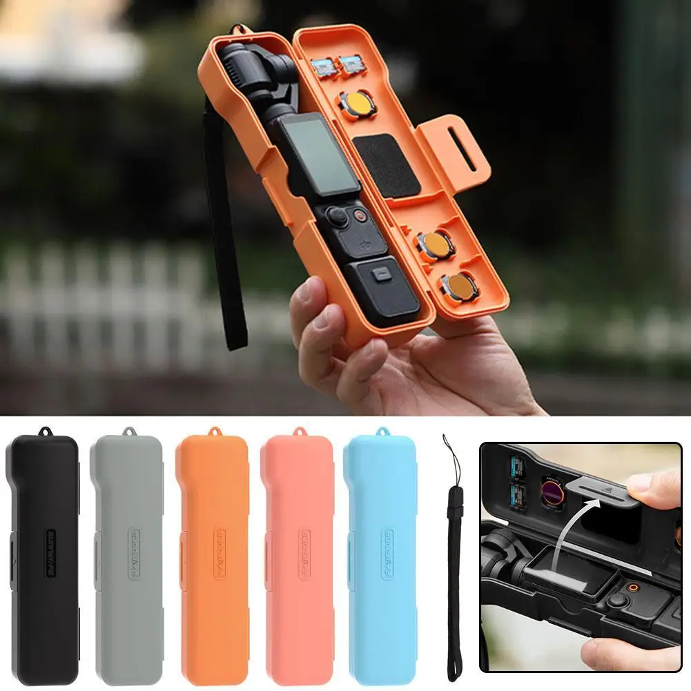 

Portable Protective Shell Drop Resistant Storage Box For DJI OSMO Pocket3 Shockproof Protective Box Filter Organizer Accessories