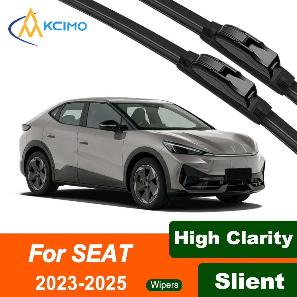 

Бесшумный черный комплект щеток переднего стеклоочистителя для SEAT Cupra Tavascan 2023-2025 2024, аксессуары для стеклоочистителей лобового стекла