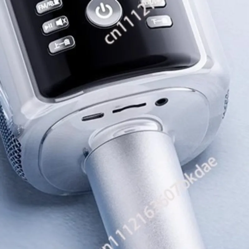 for H9 Wireless Karaoke Mic Speaker - Portable All-in-One Singing System with Sound Card for Home KTV