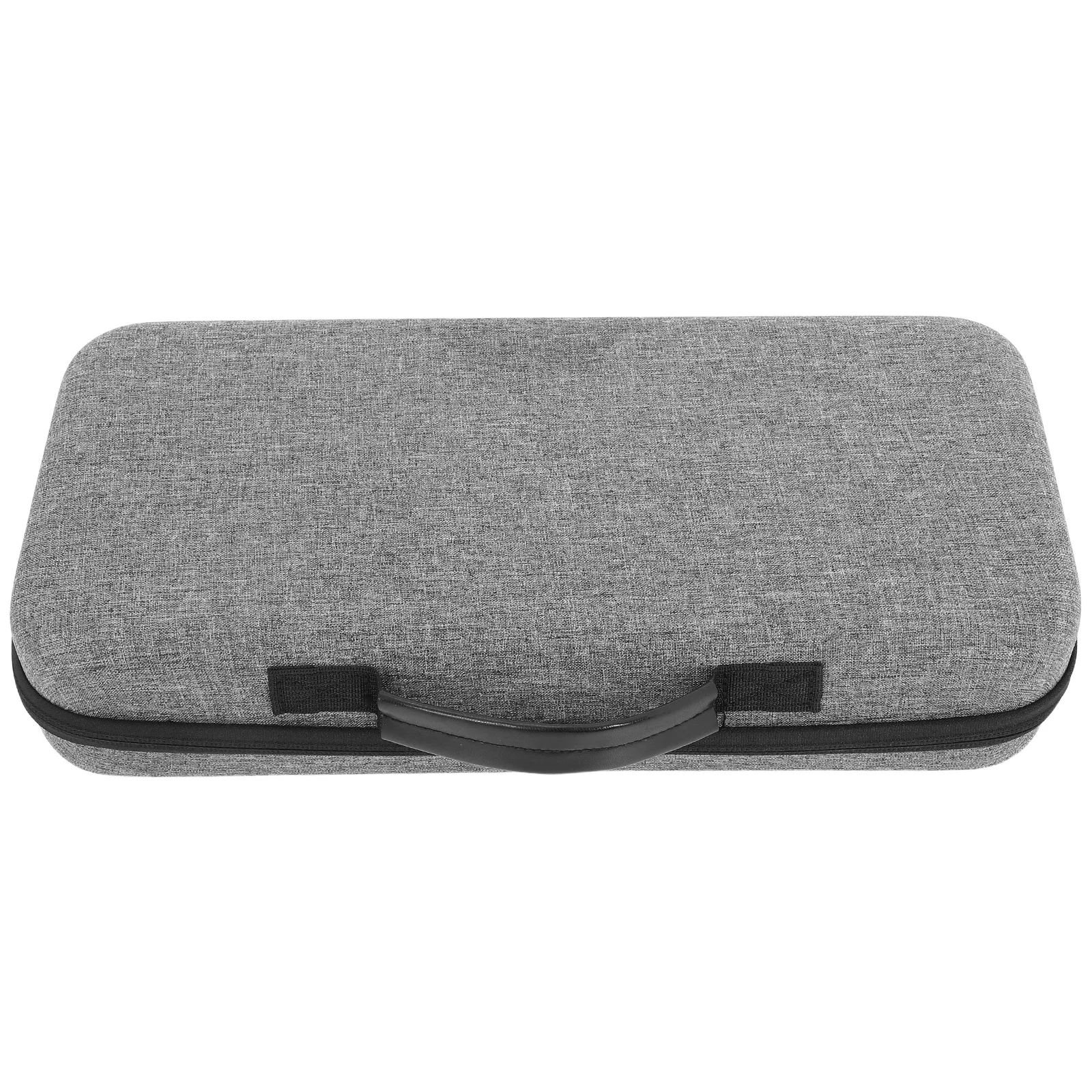 

Portable Keyboard Case Mechanical Keyboard Storage Bag Soft Interior Shockproof Zipper Buckle Carrying Box Travel Office