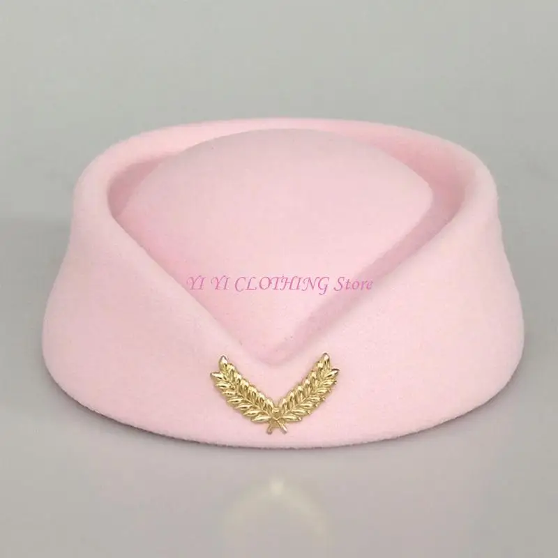 

N5kf Steardess Hat для костюма косплей аксессуары для костюмов корпоративная форма