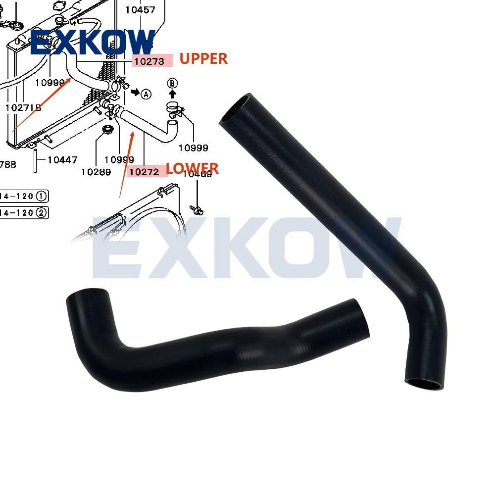 Radiator Upr/Lwr Ho… - image