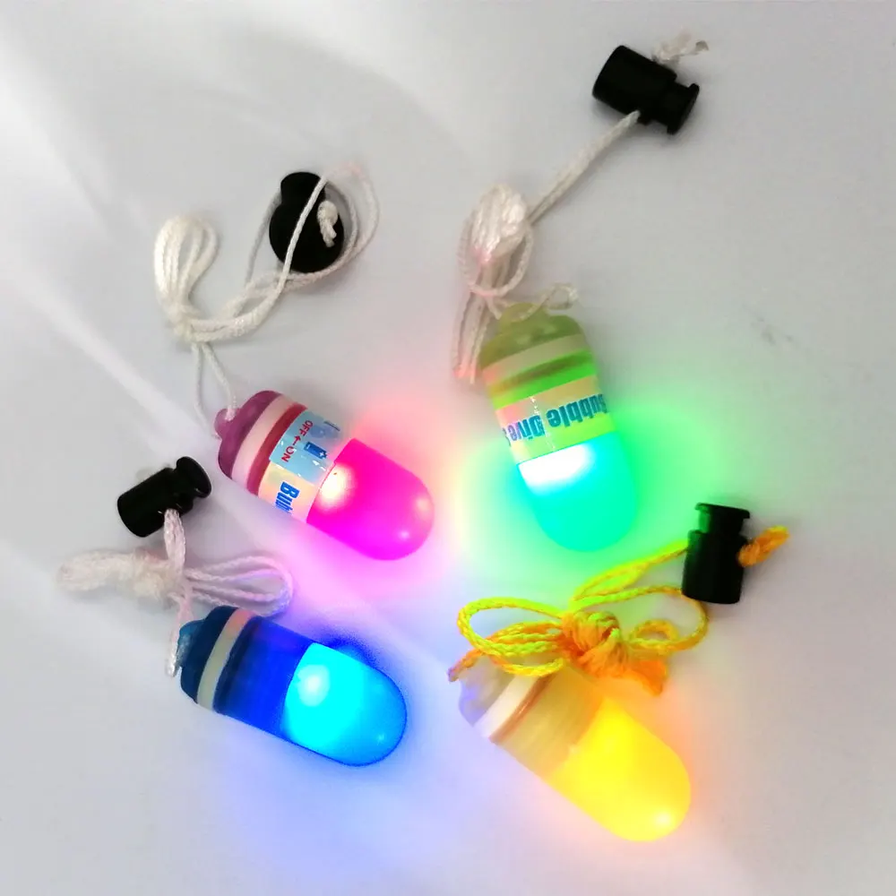 Luz de señal de advertencia de seguridad subacuática, marcador de buceo, haz de baliza LED nocturno, Mini luces