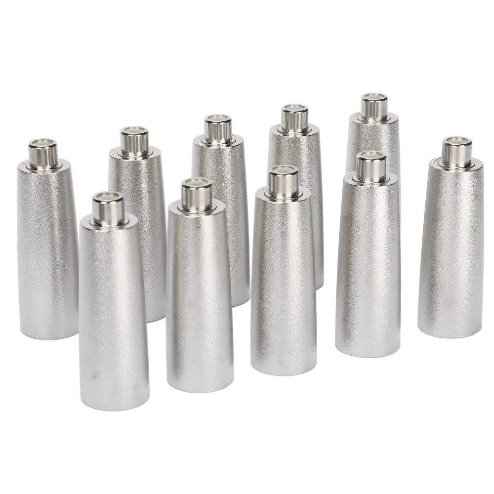 10PCS Female to Male RCA to 3 PIN XLR Adapter Noise Reduction Balanced Signal Conversion Audio Converter Adapter