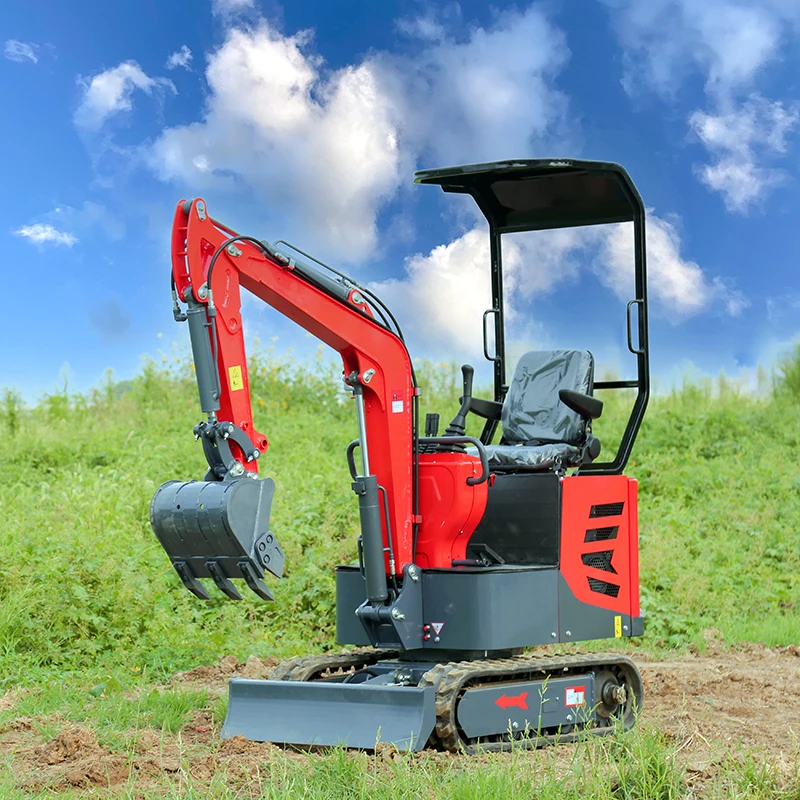 China Crawler Mini Excavator 1ตันสำหรับขายประสิทธิภาพการทำงานมาก Superior Digger