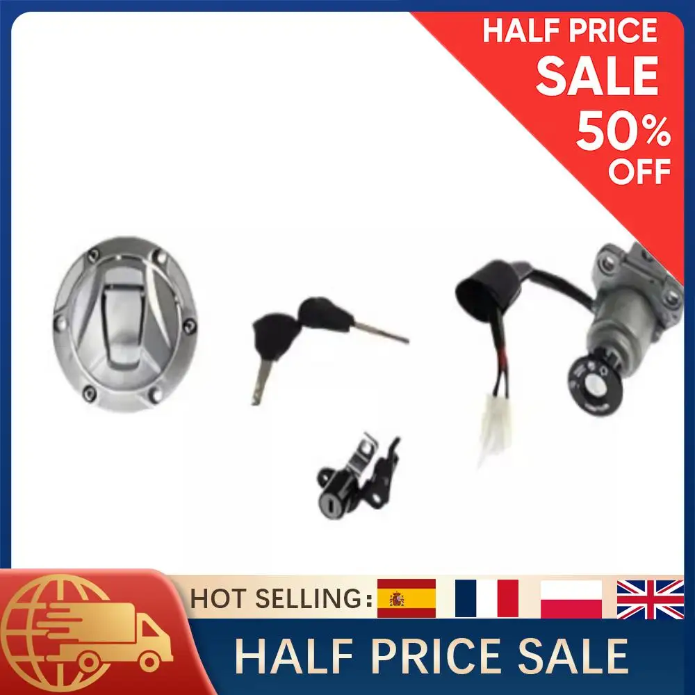 Zestaw zamków do motocykla Italika 250Z 2019-2023, zamek zapłonu, korek wlewu paliwa, zamek siedzenia, zamiennik.