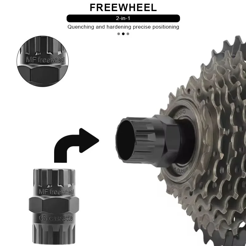 Fahrrad Kassette Verschlussring Removal Tool Fahrrad Reparatur Werkzeuge Für Shimano SRAM SunRace Schwungrad Freilauf Kettenrad Entferner – Detail 4
