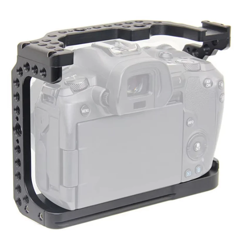 M09K Untuk Arca Swiss Baseplate ARRI Cold Shoe Mount Camera Cage Untuk Canon EOS R ILDC Form-Fit Video Film Rig Stabilizer